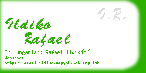 ildiko rafael business card